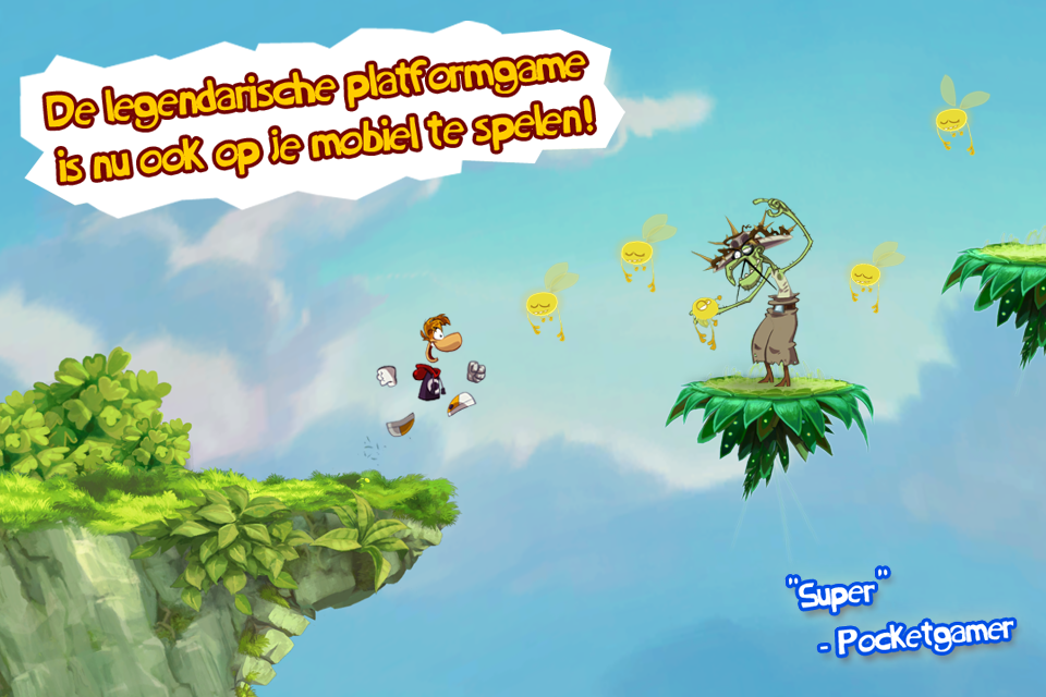 Rayman Jungle Run iPhone